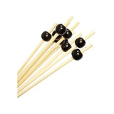 Pinche Catering Copetin Perla Negra 12cm X 50 Unidades