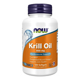 Aceite De  Krill 500 Mg  Now - Uni - Unidad a $2482