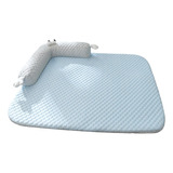 Estera Para Cama De Perro, Almohadilla Para Dormir Azul Y L