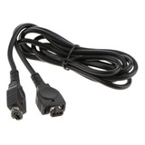 6 X 2 Jugadores Cable Connect Cord (negro) - Para Sp