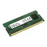 Memoria Ram Valueram Color Verde 4gb 1 Kingston Kvr16ls11/4