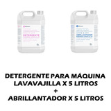 Combo Lavavajilla Detergente 5l + Abrillantador 5l