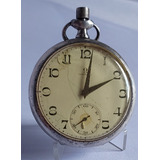 Relógio De Bolso Omega  Bienne Geneve  Prata 900 - Ano 1929
