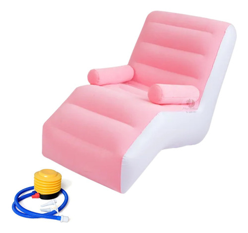 Sofá  Silla Sillon Inflable + Bomba Manual