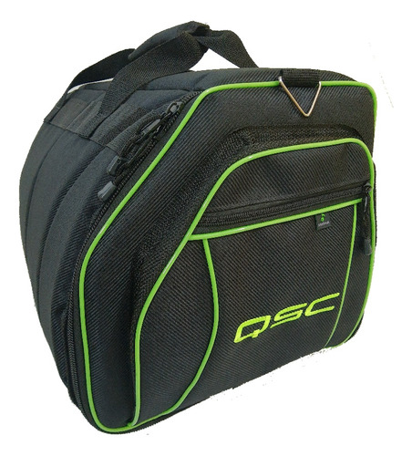 Bag Case P/caixa De Som Qsc K10.2 Acolchoada Super Luxo Verd