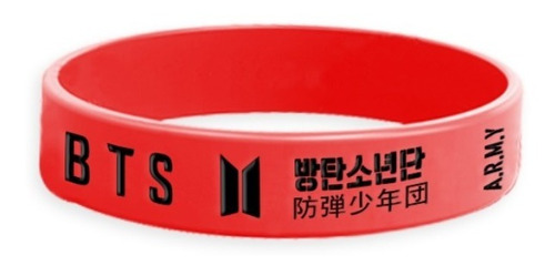 Pulsera De Silicona Bts - Kpop Army Bangtan