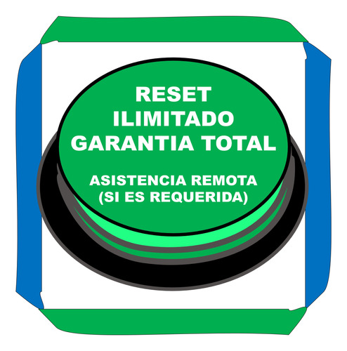 Reset Almohadillas Garantia Total + Asistencia Remota