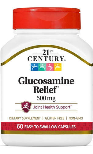 21st Century | Glucosamine Relief® I 500mg I 60 Capsulas 