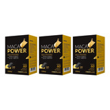 Kit C/ 3 Maca Power Vitaminas E Minerais 1200mg 60 Cáps Cada