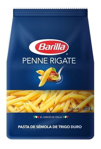 Pasta Barilla Penne Rigatti 500g