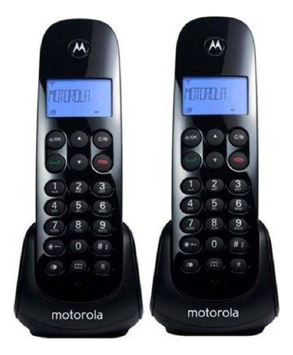 Teléfono Inalámbrico Motorola M700-2 Ca Negro