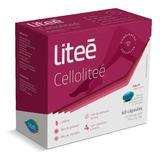 3x Cellolitee 60 Caps - Vitamina Para Combater A Celulite Sabor Sem Sabor