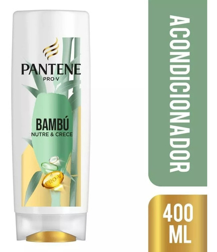 Pantene Acondicionador Pro-v Bambú Nutre & Crece 400 Ml