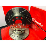 2 Discos Hiperventilados Chevy C2,c3 Pop,joy Brembo 99-04