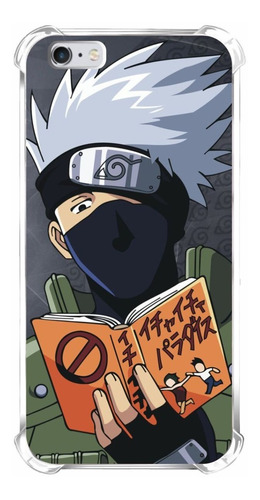 Capinha Compatível iPhone Samsung Moto Xiaomi Naruto Kakashi