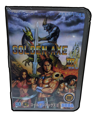 Golden Axe 3 Formato Americano Para Sega Genesis Con Caja