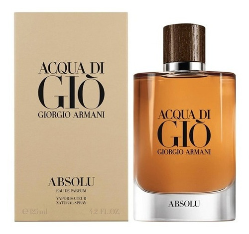 Perfume Importado Hombre Acqua Di Gio Absolu X125 Ml