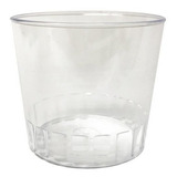 Vaso Plástico Duro Transparente 100ml X12 Para Mini Postres