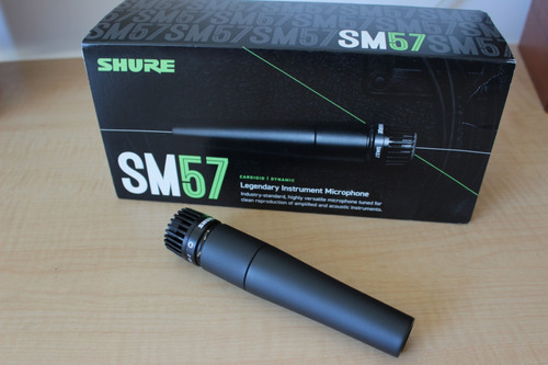 Micrófono Shure Sm Sm57-lc Dinámico Cardioide Negro
