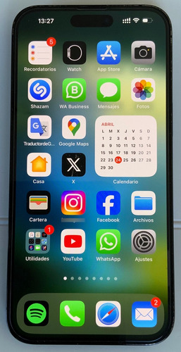 Apple iPhone 14 Pro Max (128 Gb) - Negro Espacial