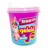 Brinquedo Doce Unicórnio Gelelé Slime 457g Cores Sortidas 