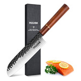 Huusk Cuchillo Japonés, Cuchillo De Cocina Santoku De 7 Pul