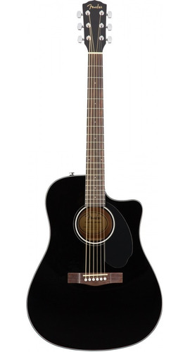 Guitarra Electroacustica Fender Cd60sce Con Corte Fishman
