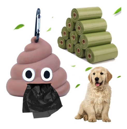 Dispenser Porta Bolsas Sanitarias Para Mascotas Perros Poo