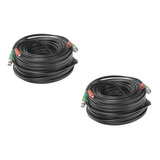 2 Pzas. Cable Coaxial Siames Armado Epcom 30m Diy30mhd