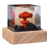 Lámpara De Explosión Nuclear Mushroom Cloud, Modelo Bomba At