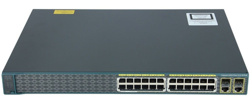 Switch Cisco 2960 Modelo Ws-c2960-24pc-s Poe 