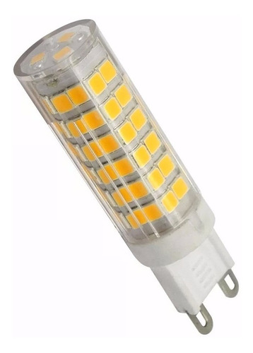  Lámpara Bipin Led G9 6w 220v Fría Cálida