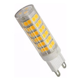  Lámpara Bipin Led G9 6w 220v Fría Cálida