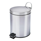 Cesto De Lixo 5lts 100% Inox C/ Pedal Banheiro E Cozinha