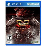 Street Fighters V Arcade Edition - Juego Físico Ps4 - Sniper