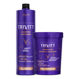 Kit Shampoo 1l + Hidratação Intensiva Matizante 1kg Trivitt