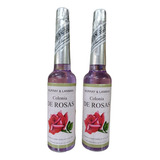 Agua De Colonia Rosas  Pack 2 Botellas