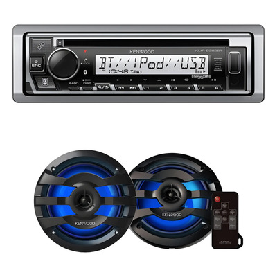 Kenwood Kmr-d382bt Estéreo Car & Marine Bluetooth, Din Único | Envío gratis