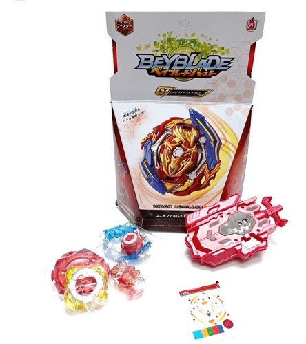 1 Beyblade Burst Lanzador Gt Con Caja Turbo Evolution Niños