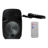Bocina Velikka Vkk-3809 Con Control, Microfono Y Bluetooth