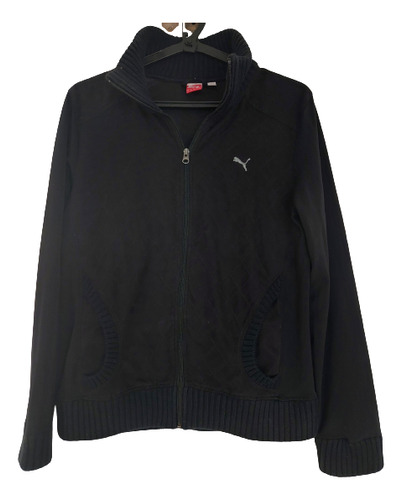 Campera Puma Urbana Chaqueta Negra Large Unisex Imp.usa