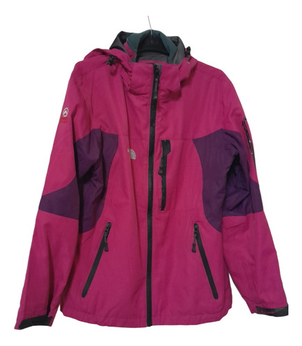 Campera Rompe Viento Mujer Con Abrigo Polar Desmontable 