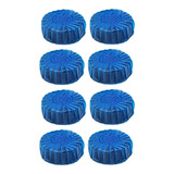 Pastillas Limpiadoras Para Baño Azul 8 Unidades