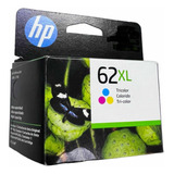 Cartucho Hp 62xl Tricolor Original C2p07al Alto Rendimiento