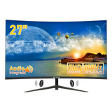 Monitor Gamer Curvo Crua Cr270bm-s 27 Hd Bocinas Integradas