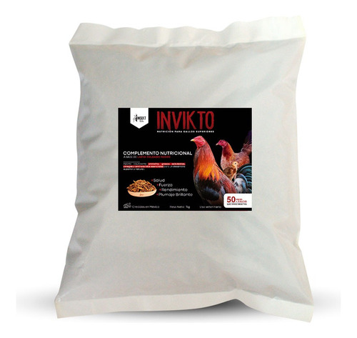 Complemento Nutricional Gallos Pelea Alimento Proteína (1kg)