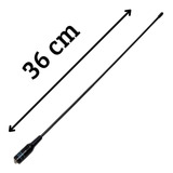 Antena Nagoya Na771 Flexivel Vhf Uhf 36cm Para Radio Baofeng