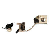 Seleeka Cat Wall Shelf&perch, Wall Cat Furniture (1 Puente C