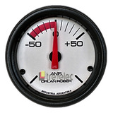 Reloj Orlan Rober Amperímetro -50 0 + 50 Ø52mm Línea Blanca