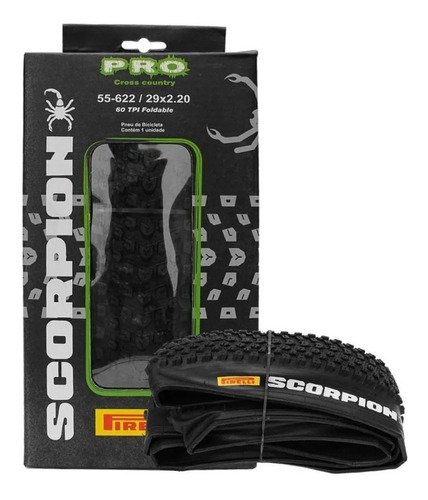 Pneu Bike Pirelli Scorpion Pro Kevlar Aro 29x2.20 Aps Mtb